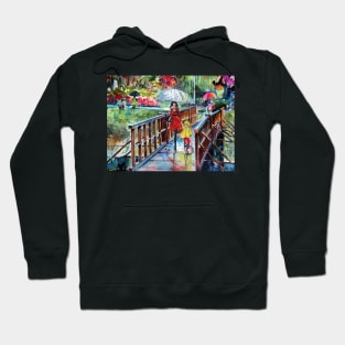 Autumn in my town cd Hoodie
